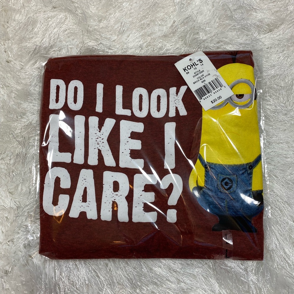 Minion Graphic Tee Unisex NWT